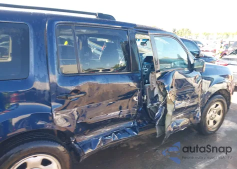 2013 Honda Pilot Lx from USA, damaged, VIN 5FNYF4H26DB008786